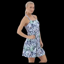 Prana Pristine Dress Patterned/White Mönstrad och Vit Best