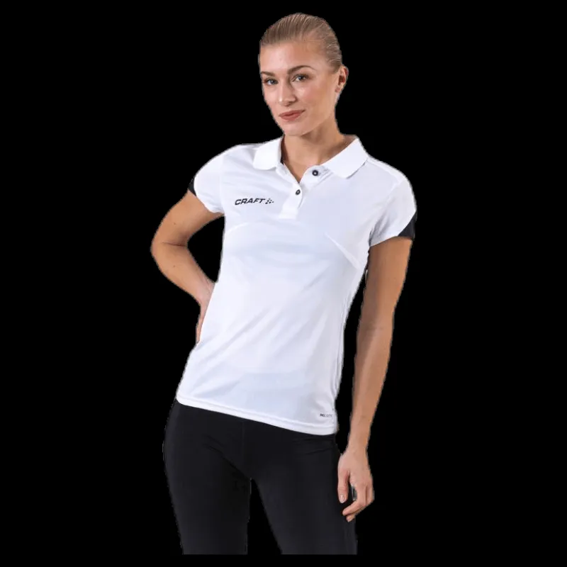Craft Pro Control Impact Polo White Vit Hot