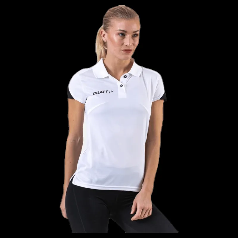 Craft Pro Control Impact Polo White Vit Hot