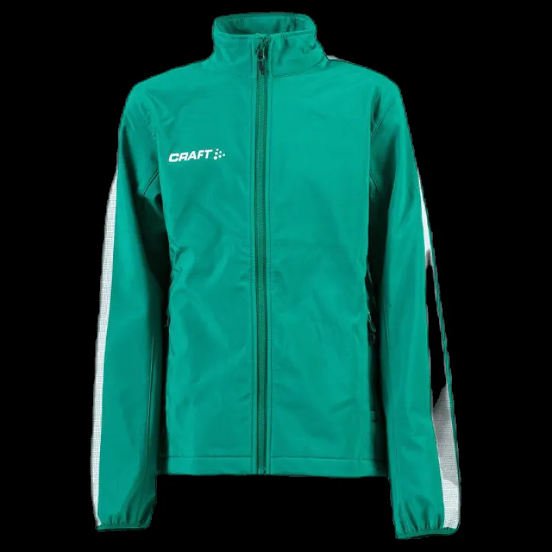 Craft Pro Control Softshell Jr Green Grön Hot