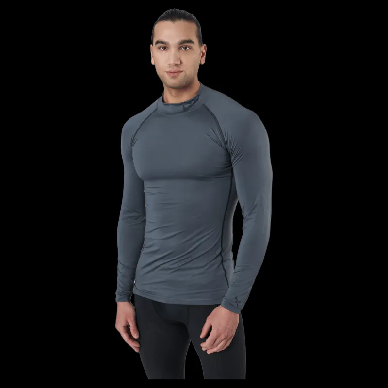 Nike Pro Dri-fit Men's Tight Fit Lo Iron Grey/black/black Blå New