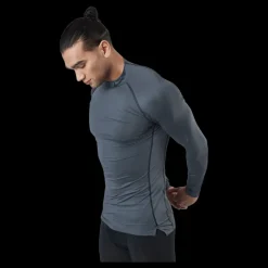 Nike Pro Dri-fit Men's Tight Fit Lo Iron Grey/black/black Blå New
