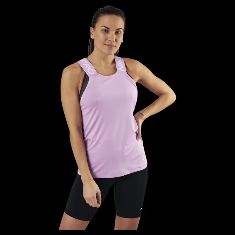 Nike Pro Dry Elastika Tank Top Pink/White Lila