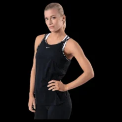 Online Nike Pro Elastika Tank Black Svart