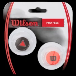 Discount Wilson Pro Feel Clash Dampeners Black/red Silver