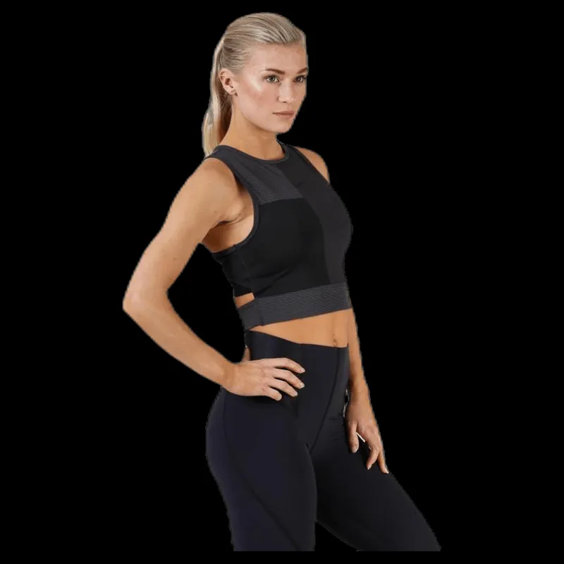 Nike Pro HyperCool Tank Black/Grey Svart Outlet