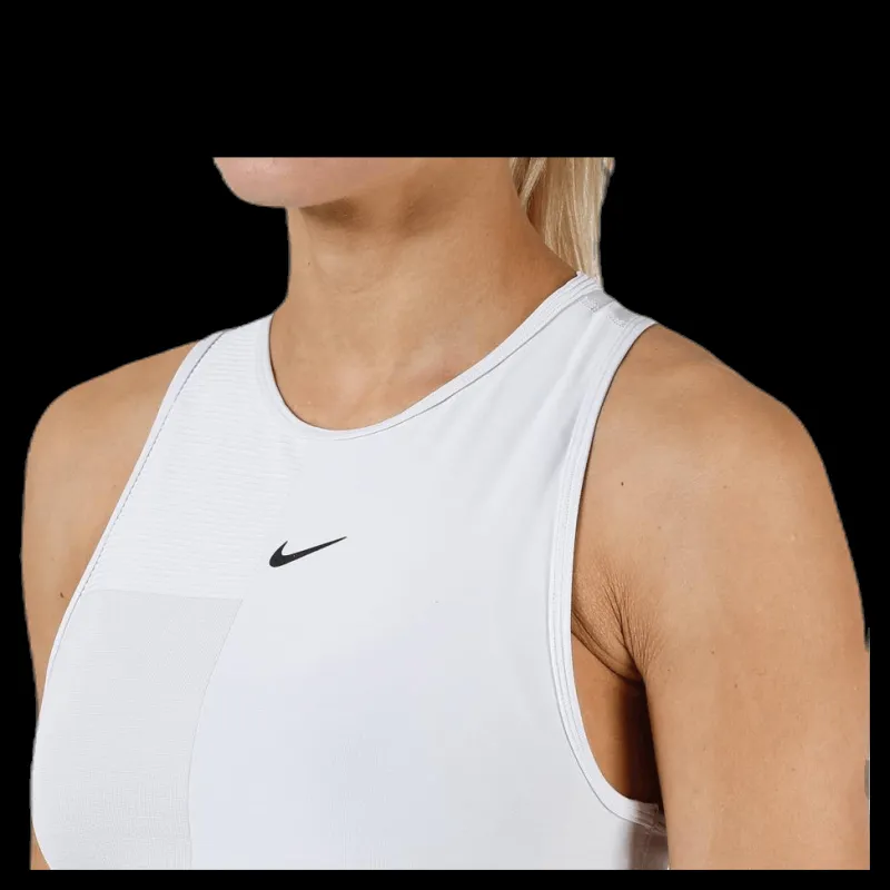 Nike Pro HyperCool Tank White/Grey Vit Sale