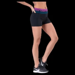 Nike Pro 3in Veneer Excellent Short Black/Grey Svart Hot