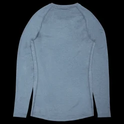 Best Nike Pro LS Top Grey Blå