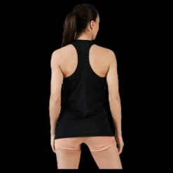 Discount Nike Pro Tank All Over Mesh White/Black Svart