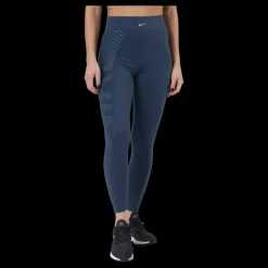 Nike Pro Therma-fit Adv Women's Hig Thunder Blue/metallic Silver Blå Online
