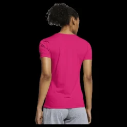 Hot Nike Pro Top SS All Over Mesh Pink/White Rosa