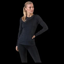 Best Nike Pro Utility LS Top Black Svart