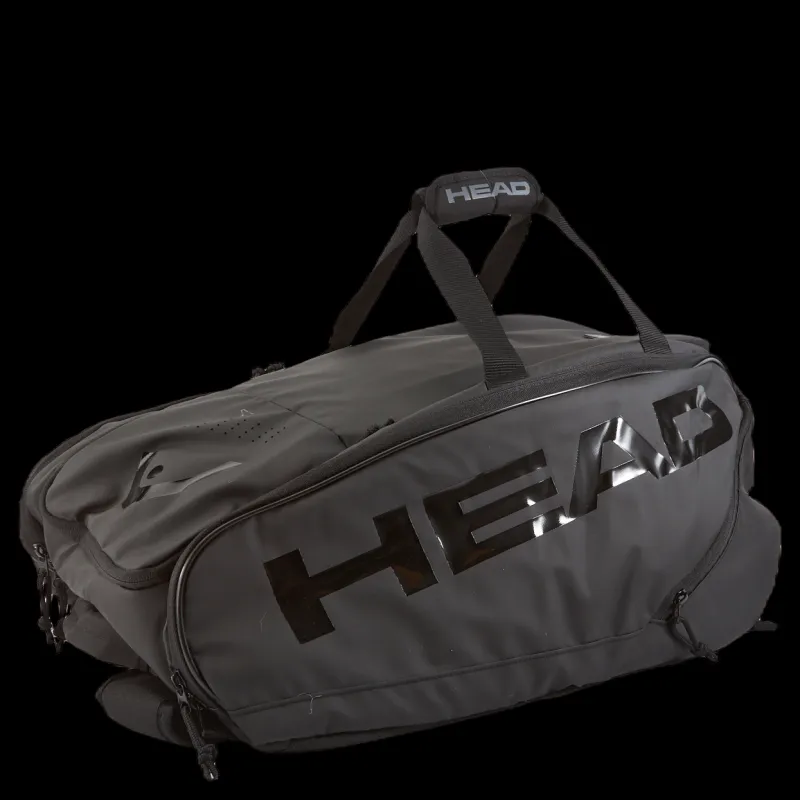 Discount Head Pro X Padel Bag Large Black Svart