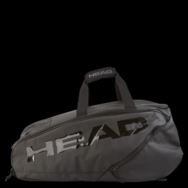 Discount Head Pro X Padel Bag Large Black Svart