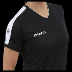 Craft Progress Practise Tee W White/Black Vit och Svart Hot