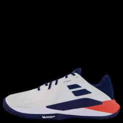 Clearance Babolat Propulse Fury 3 White/blue Flerfärgad