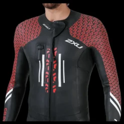 2XU Pro-Swim Run Pro Wetsuit Black/Red Svart och Röd