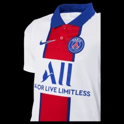 Clearance Nike Psg Away Shirt 20/21 Kids White Vit