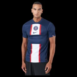 Nike Psg M Nk Df Stad Jsy Ss Hm Midnight Navy/white/midnight N Blå