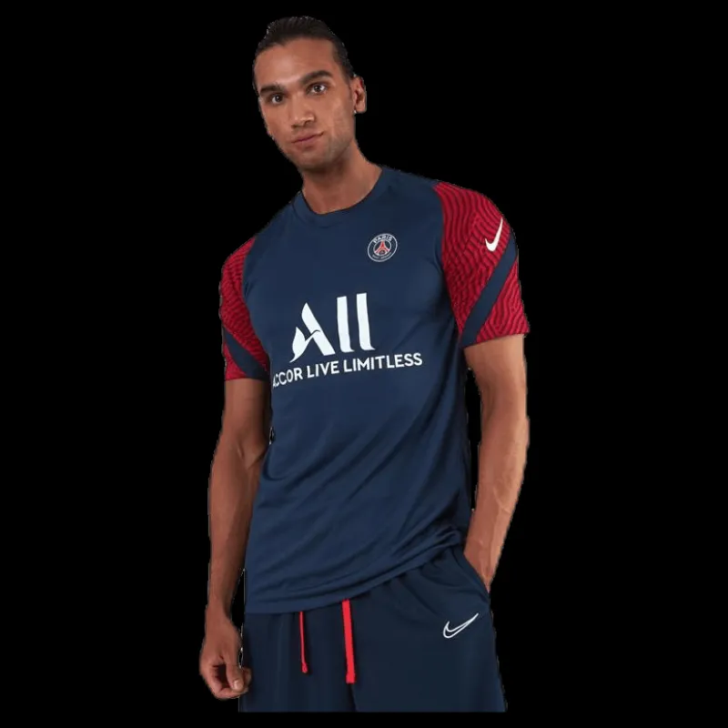 Nike PSG Strike TOP SS Blue/White Flerfärgad Discount