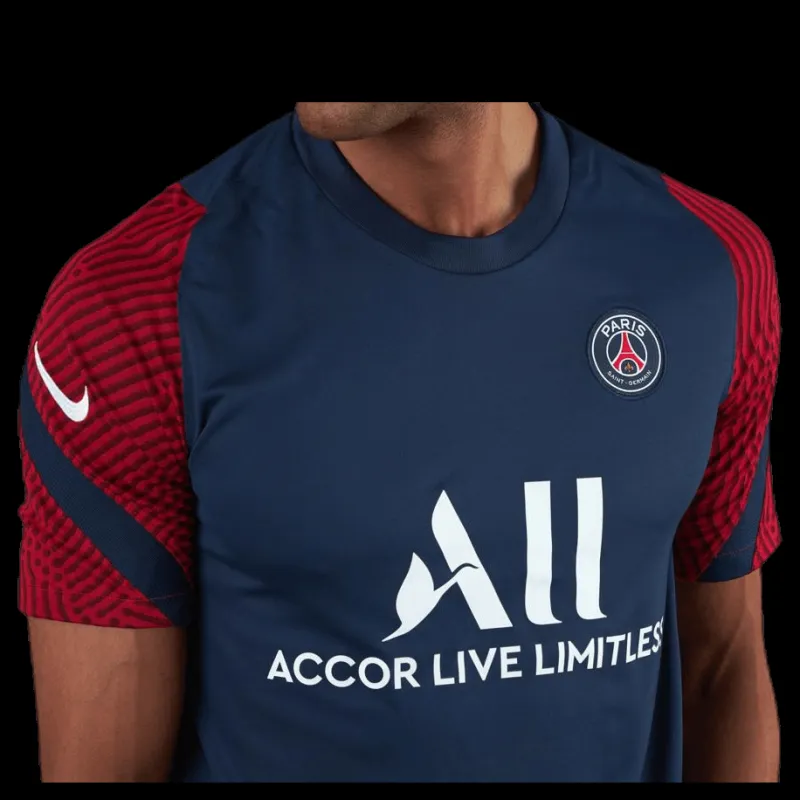 Nike PSG Strike TOP SS Blue/White Flerfärgad Discount