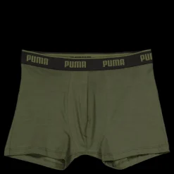 New Puma Men Everyday Basic Boxers Forest Grön