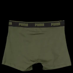 New Puma Men Everyday Basic Boxers Forest Grön