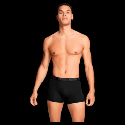 Puma Men Everyday Basic Boxer Black / Phantom Svart Discount