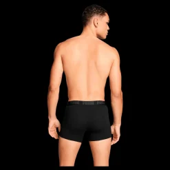 Puma Men Everyday Basic Boxer Black / Phantom Svart Discount