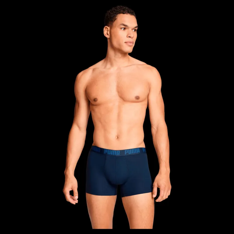 Puma Men Everyday Basic Boxer Denim Blå New
