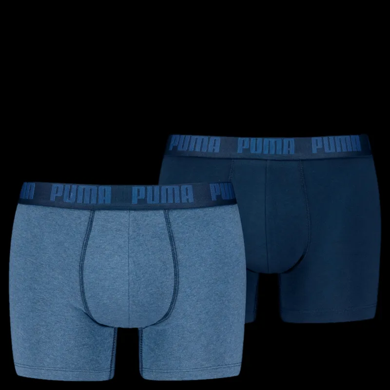 Puma Men Everyday Basic Boxer Denim Blå New