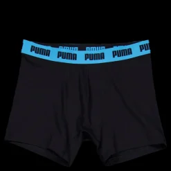 Puma Men Everyday Boxer 3p Black Pop Svart New