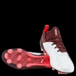 Puma One 5.1 FG/AG Wns White/Red Vit och Röd