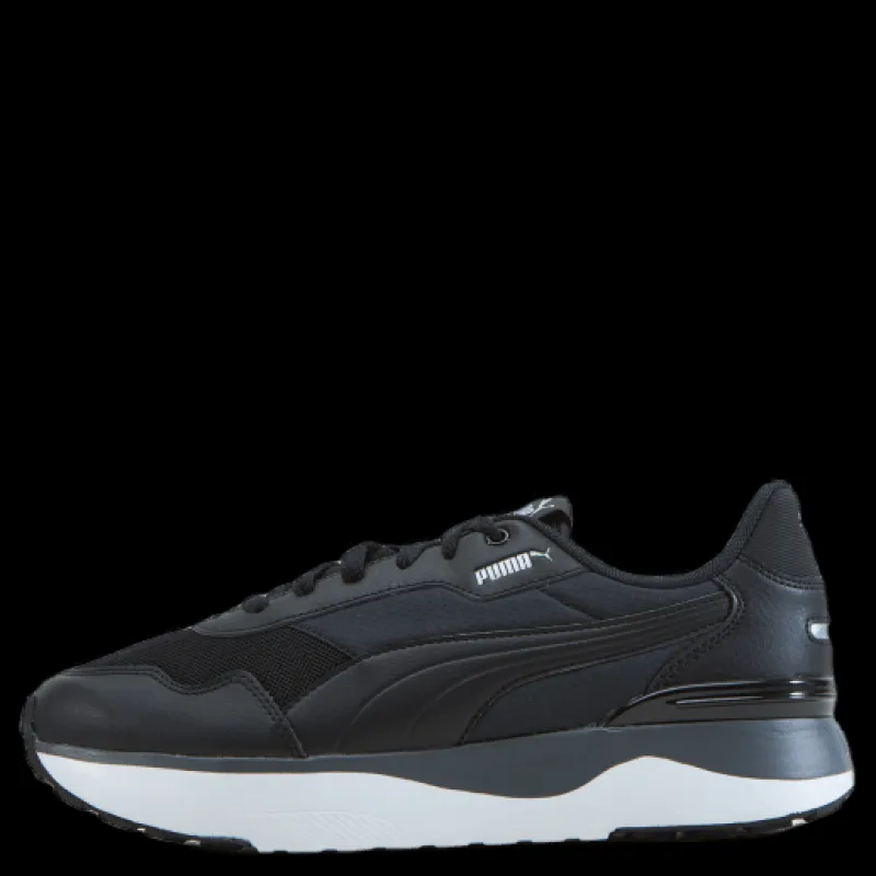 Puma R78 Voyage Jr Black- Black- Sil Svart Discount