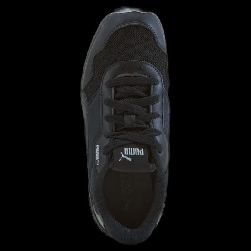 Discount Puma R78 Voyage Ps Black- Black- Sil Svart