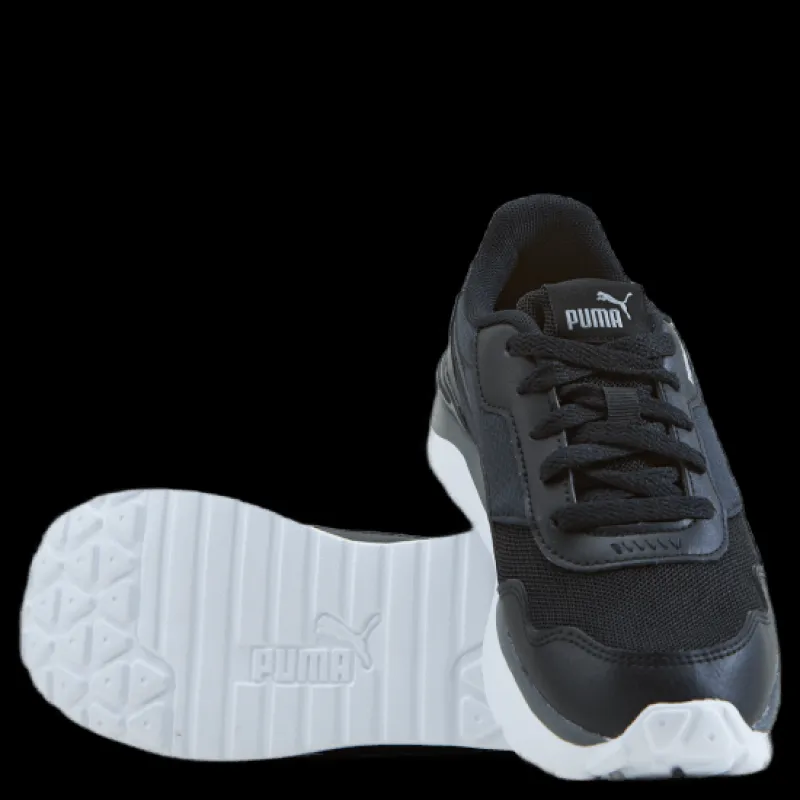 Discount Puma R78 Voyage Ps Black- Black- Sil Svart