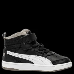Hot Puma Rebound Street v2 Fur V Inf Black Svart
