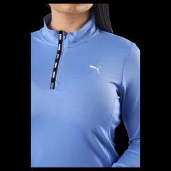 Puma Strong 1/4 Zip Elektro Purple Blå Clearance