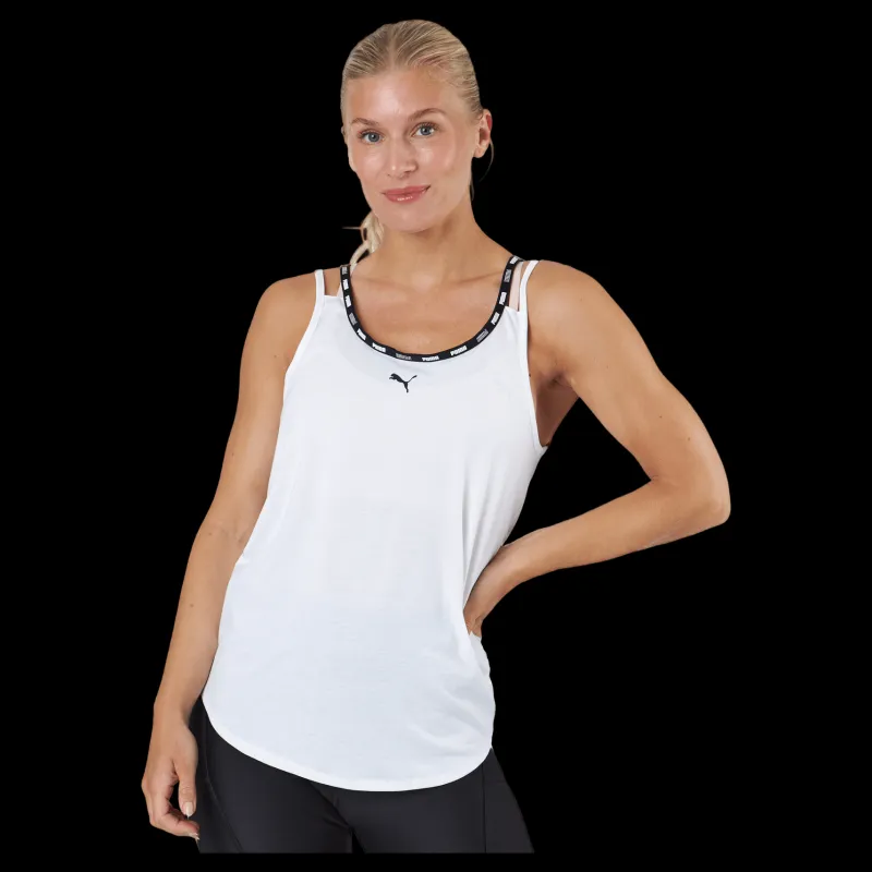 Puma Strong Triblend Tank White Vit Clearance