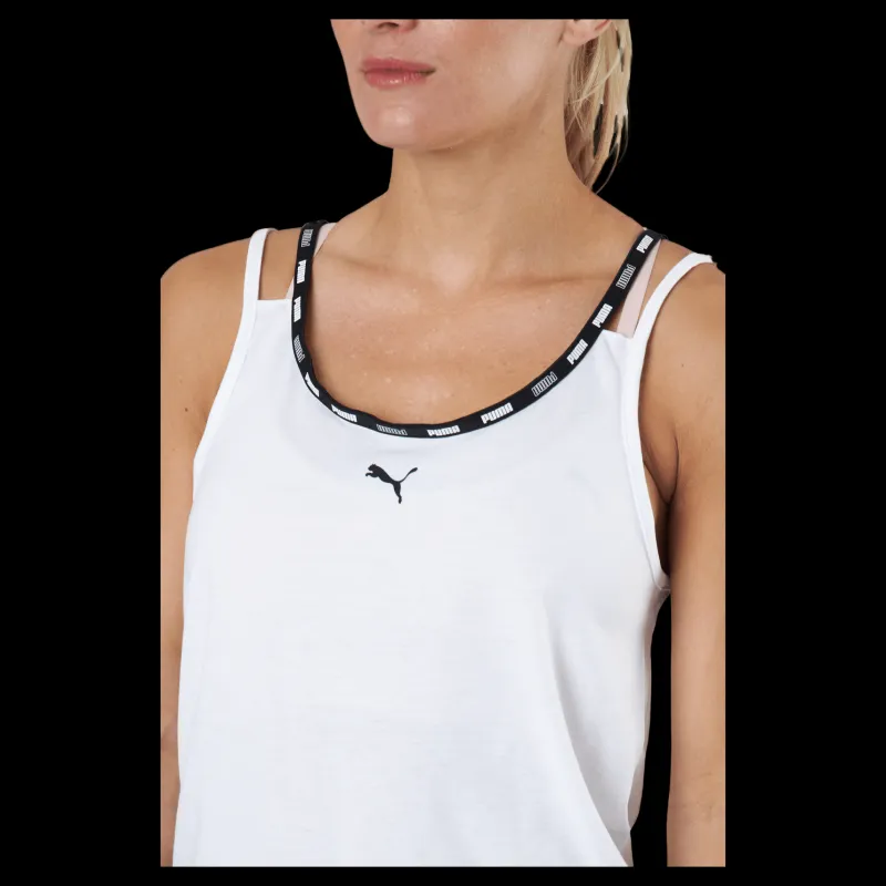 Puma Strong Triblend Tank White Vit Clearance