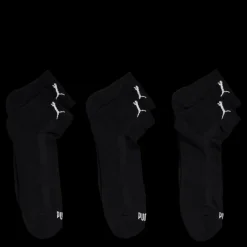 Puma Unisex Cushioned Quarter Black Svart Sale