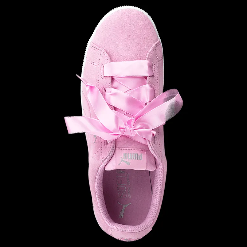 Puma Vikky Platform Ribbon Jr Pink Rosa Discount