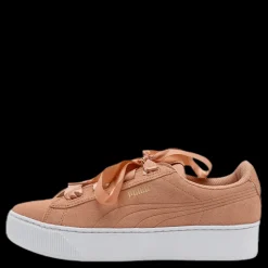 Sale Puma Vikky Platform Ribbon Jr Beige