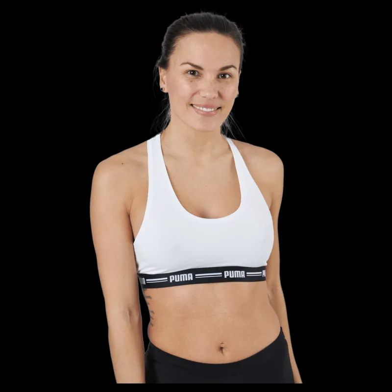 Puma Women Racer Back Top 1p H White Vit