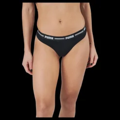 Outlet Puma Women String 2p Pack Black Svart