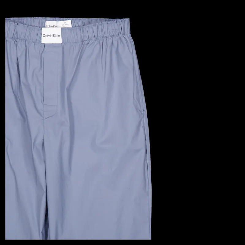 Calvin Klein Pure Cotton Sleep Sleep Pant Blue Blå