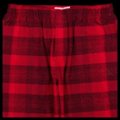 Calvin Klein Pure Flannel Sleep Pant Red Röd Online