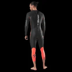 Outlet Head PURE Fullsuit 3.0,5 Black Svart