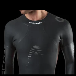 Outlet Head PURE Fullsuit 3.0,5 Black Svart